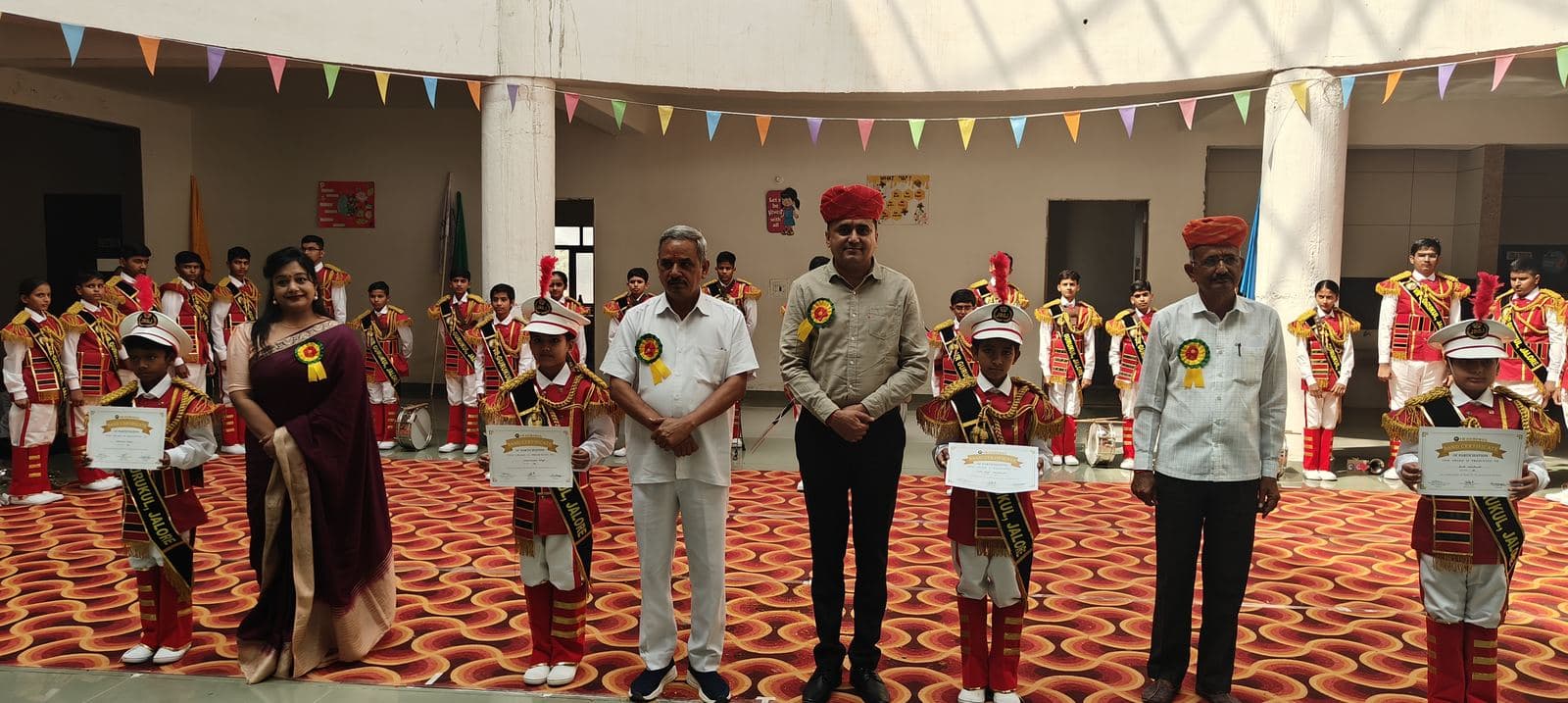 Band members honoured